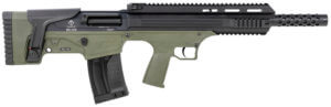 ATI ATIG12BDG Bulldog 12 Gauge 3″ 18.50″ 5+1 Black Green Fixed Bullpup Stock