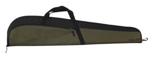 Allen 69346 Powell Rifle Case 46″ Green w/Black Trim 600D Polyester  Foam Padding  Large Accessory Pocket & Lockable Zippers