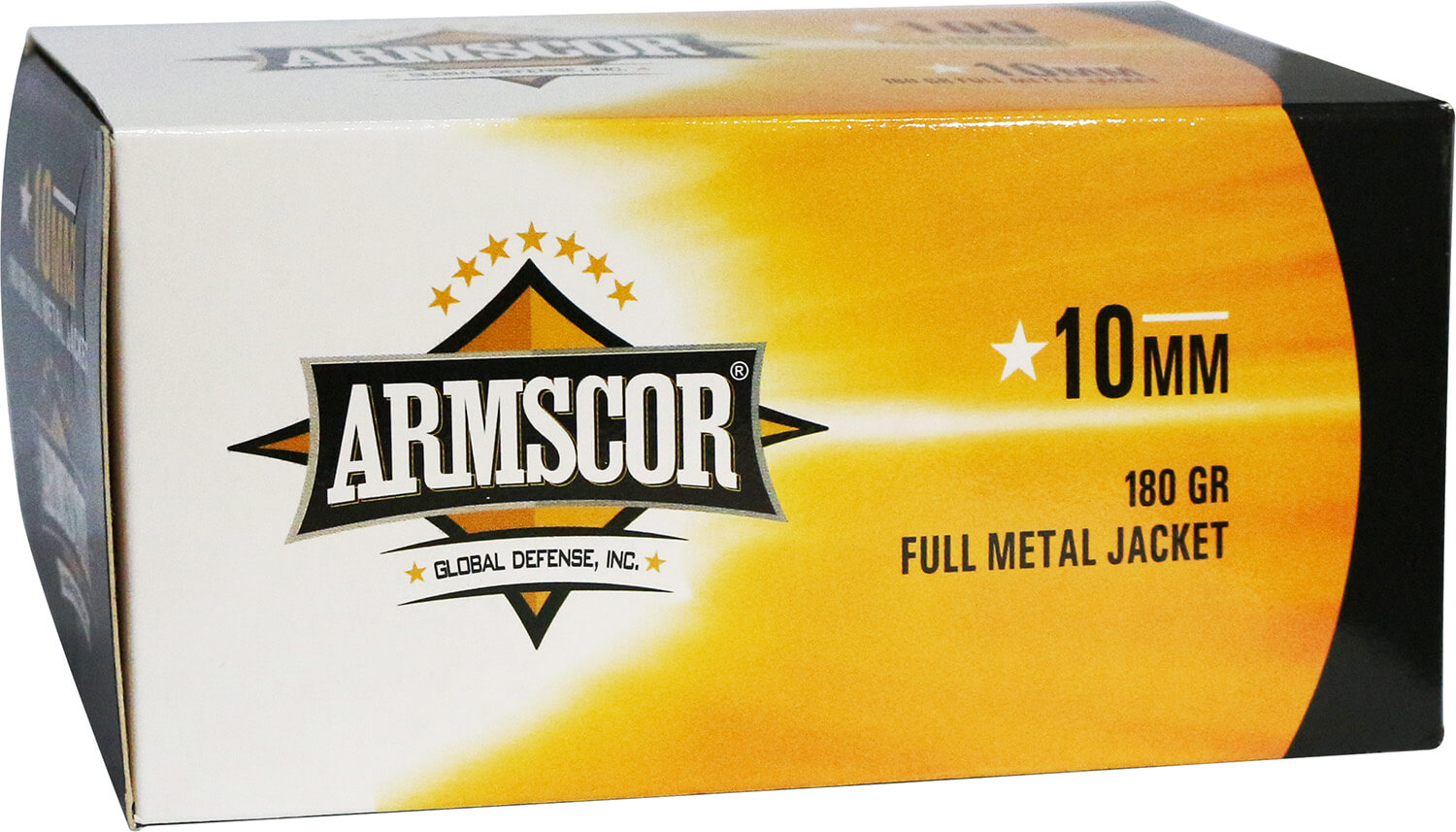 Armscor 50440 Precision Value Pack 10mmAuto 180gr Full Metal Jacket 100rd Box/12 Case Armscor 50440 Precision Value Pack 10mmAuto 180gr Full Metal Jacket 100rd Box/12 Case