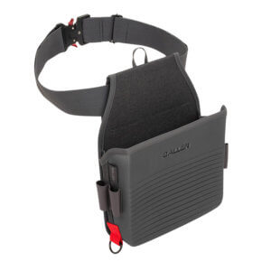 Allen 8324 Competitor Shell Bag Gray EVA Capacity 50rd Waist Mount 2″ Belt