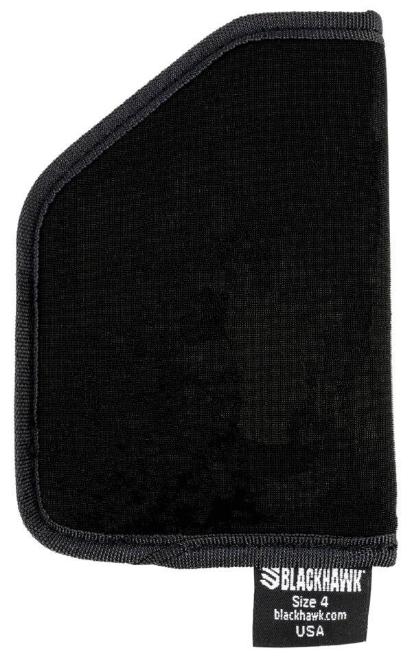 Blackhawk 40TP04BK TecGrip  Pocket Size 04 Black Laminate Compatible w/Glock 42/43 Ambidextrous