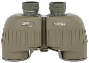 Steiner 2663 M1050 Laser Protection Filter 10x50mm SUMR Military Ranging Reticle Floating Prism Sports-Auto Focus OD Green Makrolon w/Rubber Armor Steiner 2663 M1050 Laser Protection Filter 10x50mm SUMR Military Ranging Reticle Floating Prism Sports-Auto Focus OD Green Makrolon w/Rubber Armor
