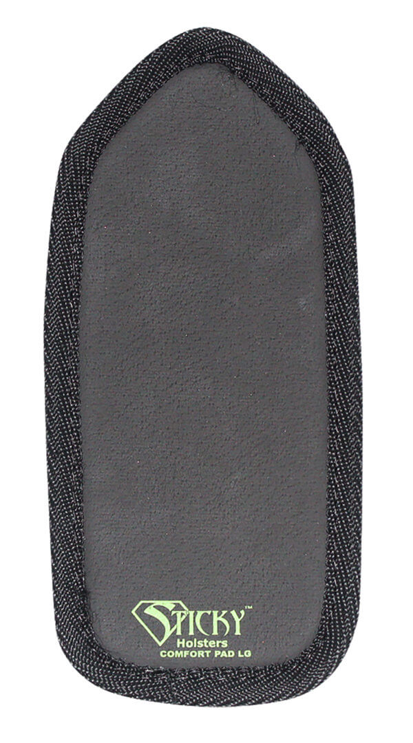 Sticky Holsters COMFORTPADLG Comfort Pad Holster Cushion IWB Size Large Black Foam Hook & Loop Ambidextrous Sticky Holsters COMFORTPADLG Comfort Pad Holster Cushion IWB Size Large Black Foam Hook & Loop Ambidextrous