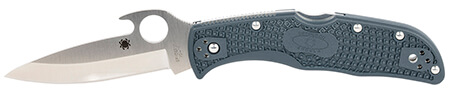 Spyderco C243PGYW Endela Lightweight 3.41″ Folding Clip Point Plain VG-10 SS Blade Blue/Gray FRN Handle Includes Pocket Clip Spyderco C243PGYW Endela Lightweight 3.41″ Folding Clip Point Plain VG-10 SS Blade Blue/Gray FRN Handle Includes Pocket Clip