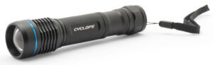 Cyclops CYCFLS700 Steropes 700 Black Anodized Aluminum White Cree LED 400/700 Lumens 220 Meters Range Cyclops CYCFLS700 Steropes 700 Black Anodized Aluminum White Cree LED 400/700 Lumens 220 Meters Range