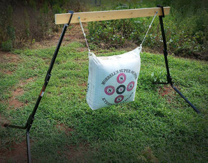 Viking Solutions VKS-VGK004 Adjustable Target Stand Black Steel