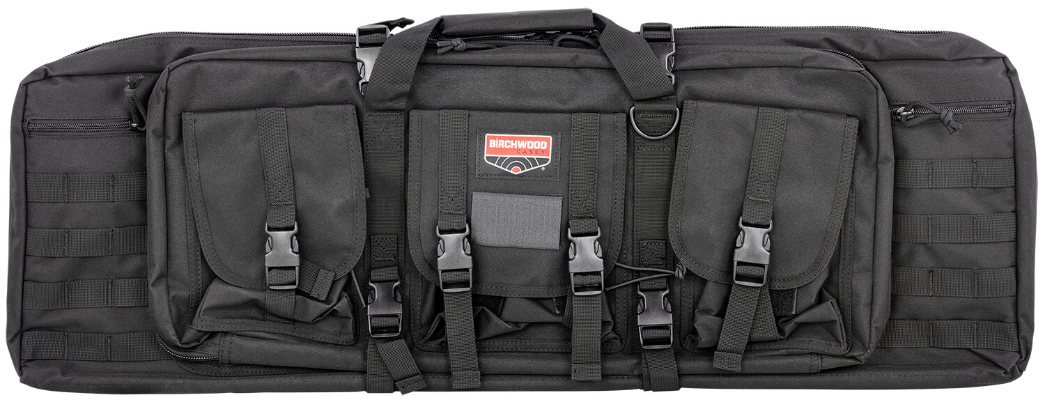 Birchwood Casey RBG36 Single Gun Case 36″ Black 600D Polyester w/ Padded Straps/3 Large Storage Pockets & Dual Zippered Storage Birchwood Casey RBG36 Single Gun Case 36″ Black 600D Polyester w/ Padded Straps/3 Large Storage Pockets & Dual Zippered Storage