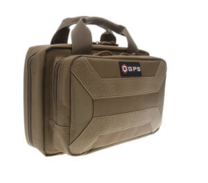 GPS Bags PC15FDE Pistol Case Flat Dark Earth 600D Polyester Holds 1 Handgun GPS Bags PC15FDE Pistol Case Flat Dark Earth 600D Polyester Holds 1 Handgun