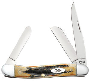 Case 03578 Stockman Medium 2.57″/1.88″/1.71″ Folding Clip/Sheepsfoot/Spey Plain Mirror Polished Tru-Sharp SS Blade/Brown Jigged 6.5 BoneStag Handle Case 03578 Stockman Medium 2.57″/1.88″/1.71″ Folding Clip/Sheepsfoot/Spey Plain Mirror Polished Tru-Sharp SS Blade/Brown Jigged 6.5 BoneStag Handle