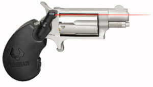 North American Arms 22MSVL Mini-Revolver  22 WMR 5 Shot 1.13″ Barrel  Overall Stainless Steel Finish  Black Polymer Grip Includes Viridian Laser