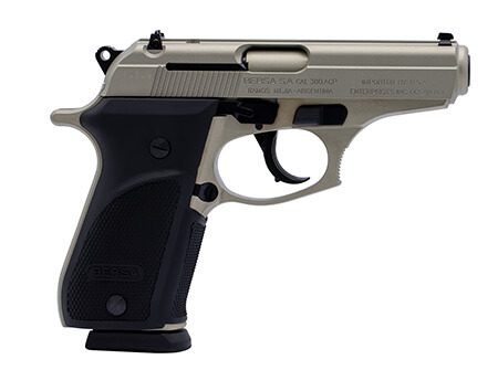 Bersa THUN380PNKL15 Thunder Plus Sub-Compact Frame 380 ACP 15+1 3.50″ Nickel Steel Barrel Nickel Cerakote Serrated Steel Slide Nickel Cerakote Aluminum Frame w/Beavertail Black Rubber Grip Bersa THUN380PNKL15 Thunder Plus Sub-Compact Frame 380 ACP 15+1 3.50″ Nickel Steel Barrel Nickel Cerakote Serrated Steel Slide Nickel Cerakote Aluminum Frame w/Beavertail Black Rubber Grip