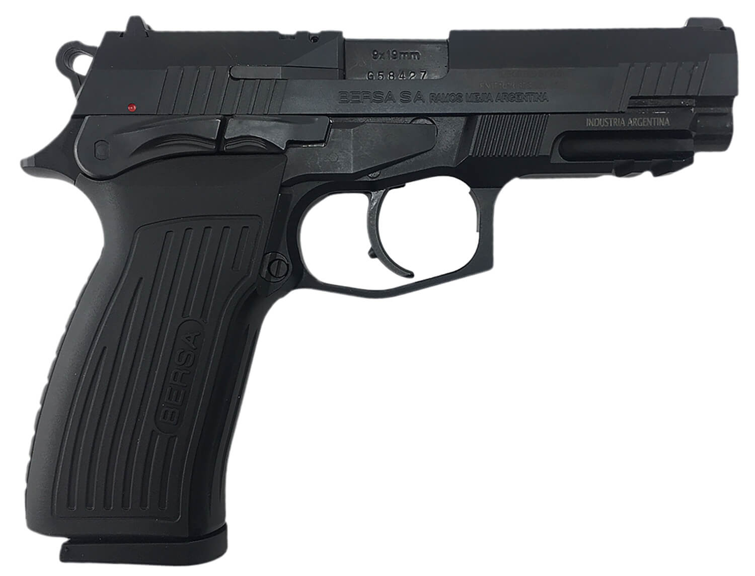 Bersa TPR9M TPR Full Size Frame 9mm Luger 17+1 4.25″ Black Steel Barrel Matte Black Serrated Steel Slide & Aluminum Frame w/Picatinny Rail Ambidextrous Bersa TPR9M TPR Full Size Frame 9mm Luger 17+1 4.25″ Black Steel Barrel Matte Black Serrated Steel Slide & Aluminum Frame w/Picatinny Rail Ambidextrous