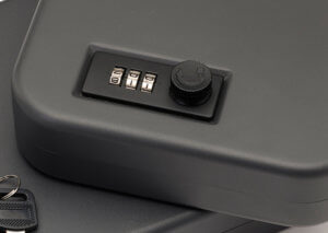 SnapSafe 75230 Lock Box Large Combination/Key Entry Black Steel 9.50″ L x 6.50″ W x 1.75″ D SnapSafe 75230 Lock Box Large Combination/Key Entry Black Steel 9.50″ L x 6.50″ W x 1.75″ D