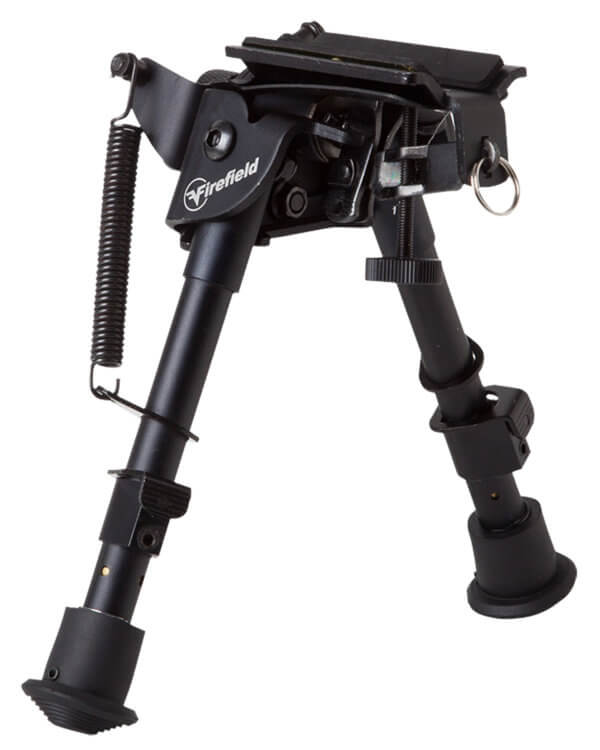 Firefield FF34023 Compact Bipod 6-9″ Black Aluminum Swivel Stud Attachment or Picatinny Rail (Adapter Included) Firefield FF34023 Compact Bipod 6-9″ Black Aluminum Swivel Stud Attachment or Picatinny Rail (Adapter Included)
