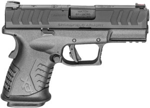 Springfield Armory XDME93810CBHCOSP XD-M Elite OSP Compact 10mm Auto 11+1 3.80″ Black Melonite Match Grade Steel Barrel & Optic Ready/Serrated Slide  Black Polymer Frame w/Picatinny Rail  Adaptive Textured Grip  Ambidextrous