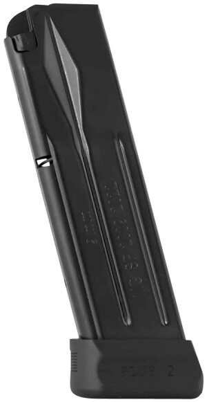 Mec-Gar MPSP917AFC Standard 17rd 9mm Luger Fits Sig P2022/P2009 Blued w/Anti-Friction Coating Carbon Steel