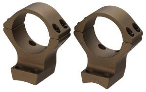 Browning 12541 X-Bolt Integrated Scope Mount System Burnt Bronze Cerakote