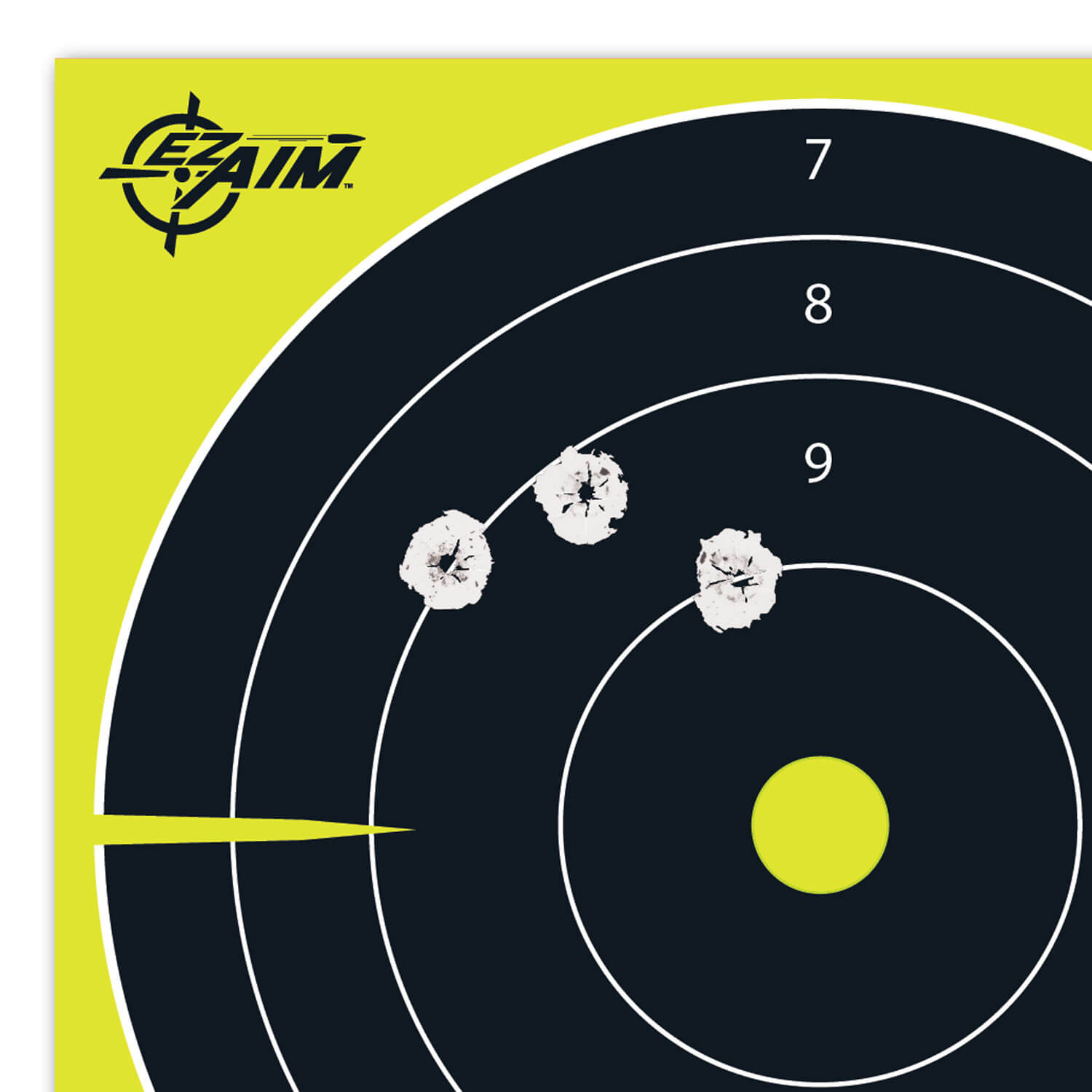 EZ-Aim 15213 Splash Reactive 8″ Bullseye Hanging Paper 8″ x 8″ Black/Yellow White 25 Per Pkg EZ-Aim 15213 Splash Reactive 8″ Bullseye Hanging Paper 8″ x 8″ Black/Yellow White 25 Per Pkg