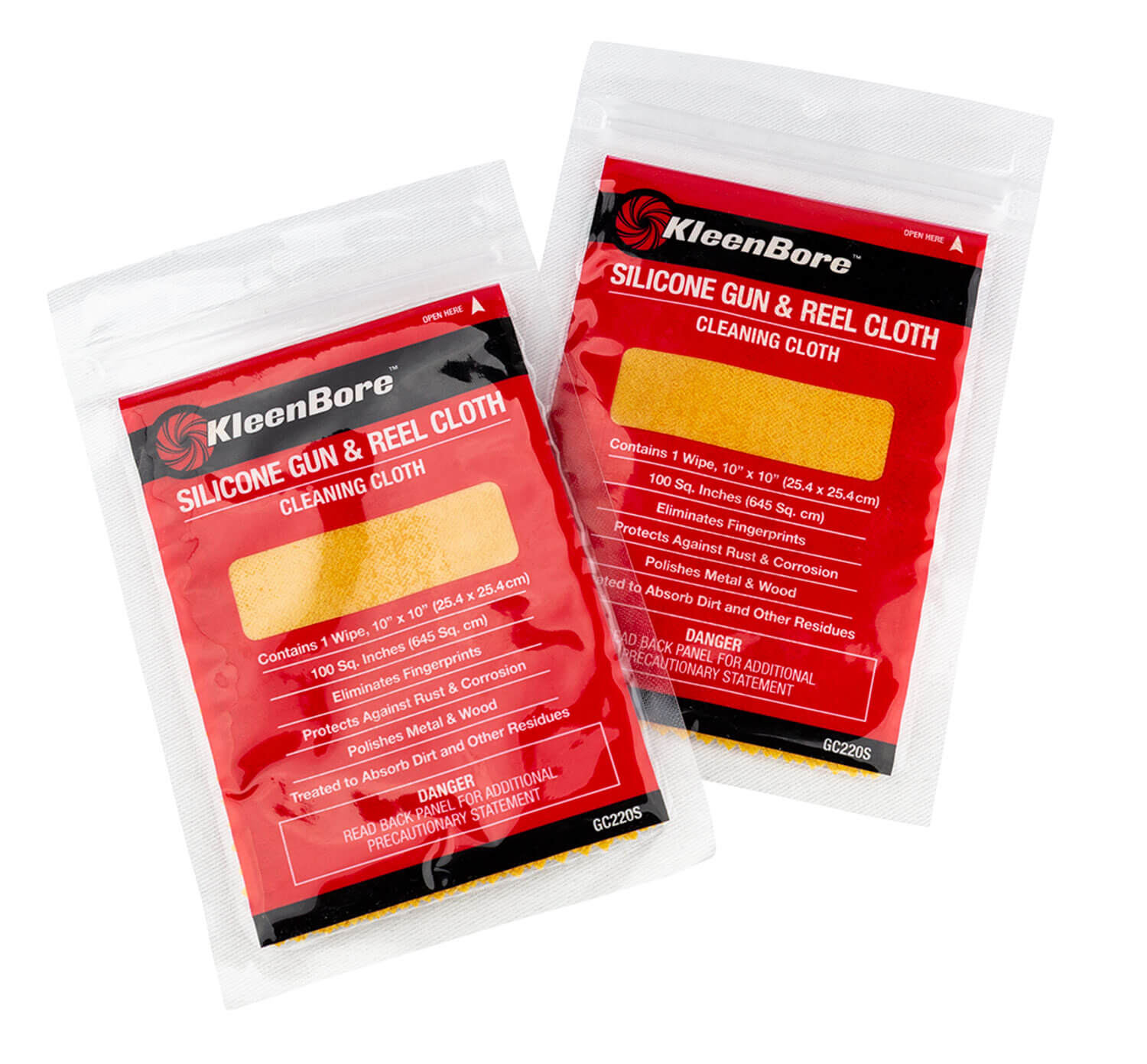 KleenBore GC220P Gun & Reel Silicone Cloth 10″ Treated Cotton Flannel 10 Per Pack KleenBore GC220P Gun & Reel Silicone Cloth 10″ Treated Cotton Flannel 10 Per Pack