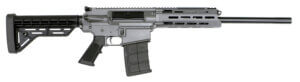 JTS Shotgun M12ARGREY M12AR  12 Gauge Semi-Auto 3″ 5+1 (2.75″) 18.70″ Chrome-Lined Steel Barrel  Aluminum Forearm w/M-Lok Slots  Gray Finish  Picatinny Rail  Rem Choke Compatible  Synthetic Stock  Optics Ready Includes 2 Magazines