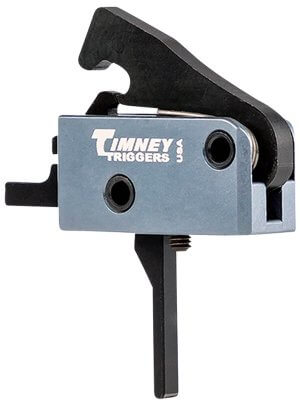 Timney Triggers IMPACTARST Impact AR Straight Trigger with 3 lbs Draw Weight & Black Finish for AR-Platform