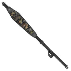 GrovTec US Inc GTSL125 QS Trek made of Mossy Oak New Break-Up Cordura with Adjustable Design & 1″ Locking Swivles for Rifle/Shotgun
