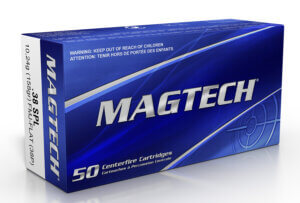 Magtech 38P Range/Training  38 Special 158 gr Full Metal Jacket Flat Nose 50rd Box