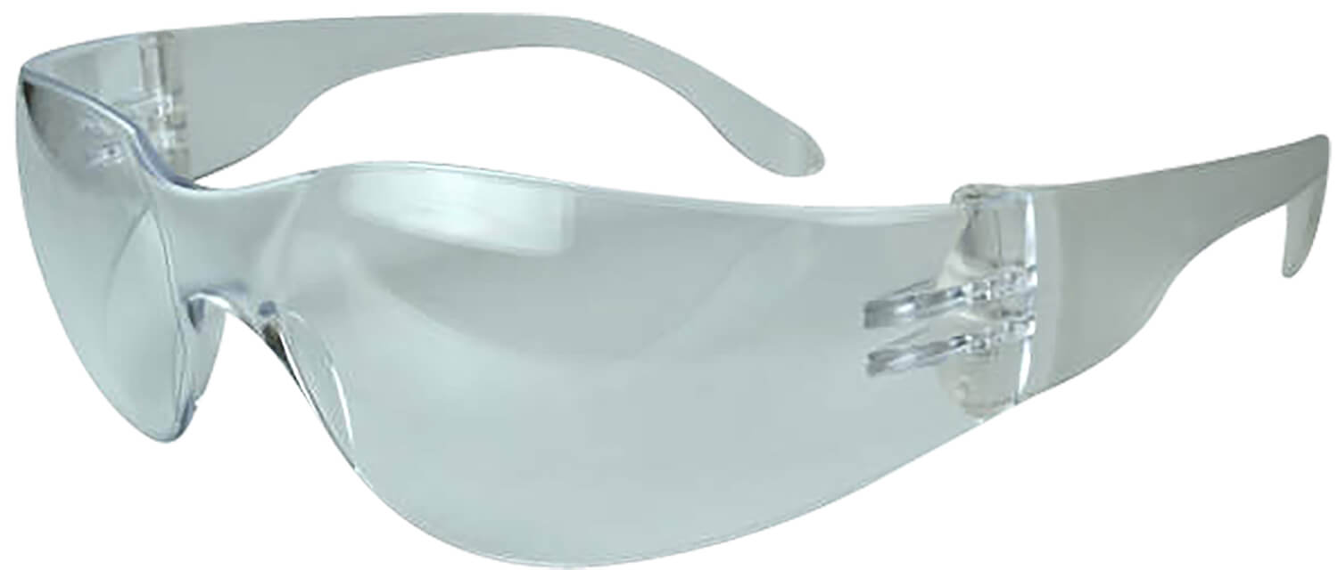Radians MR0110ID Mirage Safety Eyewear Adult Clear Lens Polycarbonate Clear Frame Radians MR0110ID Mirage Safety Eyewear Adult Clear Lens Polycarbonate Clear Frame