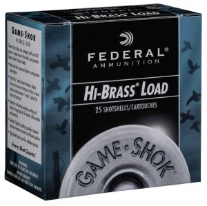 Federal H4126 Game-Shok High Brass 410Gauge 2.50" 1/2oz 6Shot 25rd Box