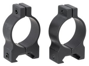 Browning 12564 Weaver-Style Scope Ring Set Browning A-Bolt/BAR/BLR/X-Bolt Weaver Low 30mm Tube Matte Black Aluminum