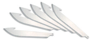 Outdoor Edge RR306 Replacement Blades RazorLite Drop Point 3″ 420J2 Stainless Steel Blade Silver 6 Blades Outdoor Edge RR306 Replacement Blades RazorLite Drop Point 3″ 420J2 Stainless Steel Blade Silver 6 Blades