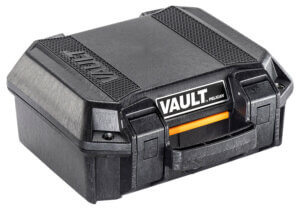 Pelican VCV100 Vault Case Small Black Polymer Holds Handgun Pelican VCV100 Vault Case Small Black Polymer Holds Handgun