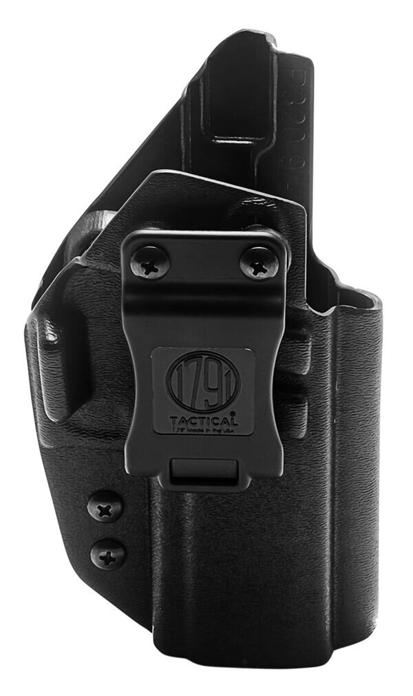 1791 Gunleather TACIWBP320BLKR Tactical Kydex IWB Black Kydex Belt Clip Fits Sig P320 1791 Gunleather TACIWBP320BLKR Tactical Kydex IWB Black Kydex Belt Clip Fits Sig P320