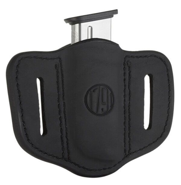 1791 Gunleather MAG11SBLA MAG1.1 Single Mag Holster Stealth Black Leather Belt Slide Compatible w/ Single Stack Ambidextrous 1791 Gunleather MAG11SBLA MAG1.1 Single Mag Holster Stealth Black Leather Belt Slide Compatible w/ Single Stack Ambidextrous