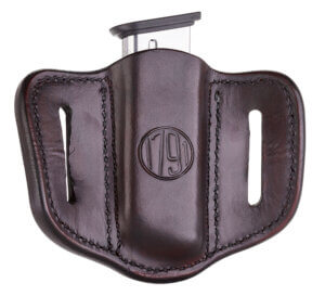 1791 Gunleather MAG11SBRA MAG1.1 Single Mag Holster Signature Brown Leather Belt Slide Compatible w/ Single Stack Ambidextrous 1791 Gunleather MAG11SBRA MAG1.1 Single Mag Holster Signature Brown Leather Belt Slide Compatible w/ Single Stack Ambidextrous