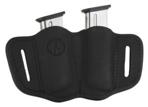 1791 Gunleather MAG21SBLA MAG2.1 Double Mag Holster Stealth Black Leather Belt Slide Belts 1.50″ Wide Compatible w/ Single Stack Ambidextrous 1791 Gunleather MAG21SBLA MAG2.1 Double Mag Holster Stealth Black Leather Belt Slide Belts 1.50″ Wide Compatible w/ Single Stack Ambidextrous