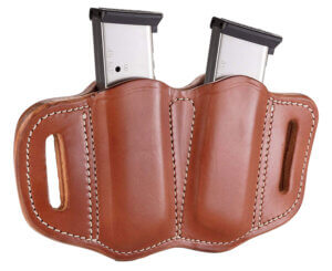 1791 Gunleather MAG21CBRA MAG2.1 Double Mag Holster Classic Brown Leather Belt Slide Belts 1.50″ Wide Compatible w/ Single Stack Ambidextrous 1791 Gunleather MAG21CBRA MAG2.1 Double Mag Holster Classic Brown Leather Belt Slide Belts 1.50″ Wide Compatible w/ Single Stack Ambidextrous