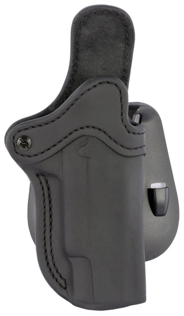 1791 Gunleather ORPDH1SBLR BH1 Optic Ready OWB 01 Stealth Black Leather Paddle Fits 4-5″ 1911 1791 Gunleather ORPDH1SBLR BH1 Optic Ready OWB 01 Stealth Black Leather Paddle Fits 4-5″ 1911