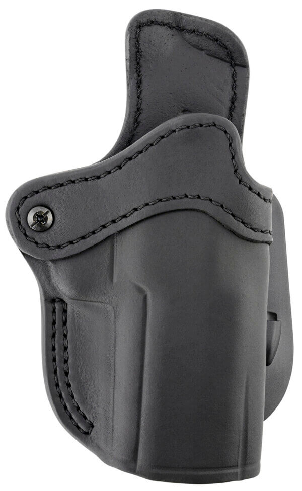 1791 Gunleather ORPDH24SBLR BH2.4 Optic Ready OWB 2.4 Stealth Black Leather Paddle Fits Walther PPQ/Sig P320/Springfield XD-M 1791 Gunleather ORPDH24SBLR BH2.4 Optic Ready OWB 2.4 Stealth Black Leather Paddle Fits Walther PPQ/Sig P320/Springfield XD-M