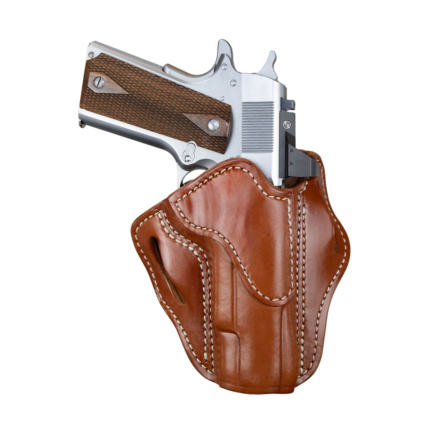 1791 Gunleather ORBH1CBRR BH1 Optic Ready OWB 01 Classic Brown Leather Belt Slide Fits 5″ 1911 Right Hand 1791 Gunleather ORBH1CBRR BH1 Optic Ready OWB 01 Classic Brown Leather Belt Slide Fits 5″ 1911 Right Hand