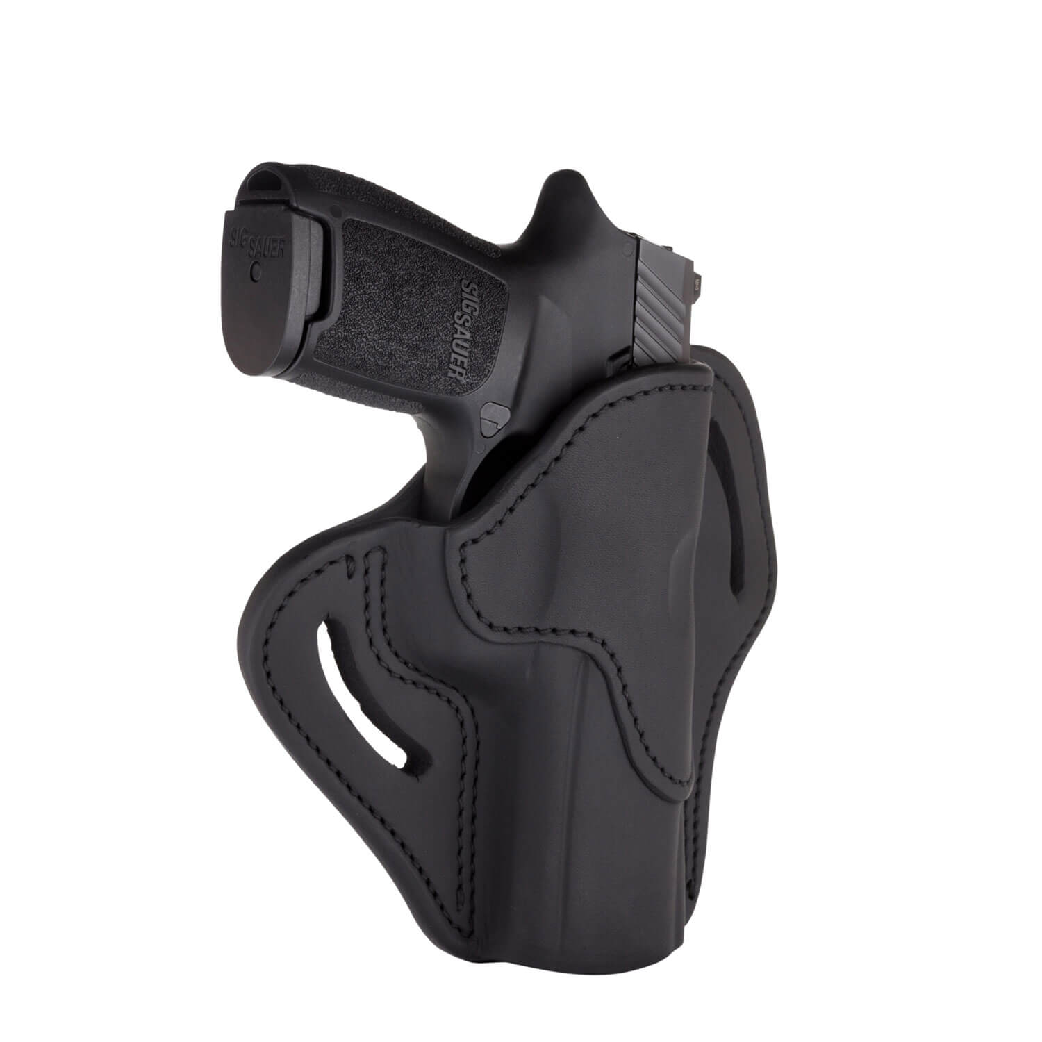 1791 Gunleather ORBH24SBLR BH2.4 Optic Ready OWB 2.4 Stealth Black Leather Belt Slide Fits Walther PPQ/Sig P320/Springfield XD-M 1791 Gunleather ORBH24SBLR BH2.4 Optic Ready OWB 2.4 Stealth Black Leather Belt Slide Fits Walther PPQ/Sig P320/Springfield XD-M