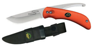 Outdoor Edge SZ20NC SwingBlade 3.60″/3.20″ Folding Skinning/Gutting Plain Aichi AUS8 SS Blade Blaze Orange TPR Handle Outdoor Edge SZ20NC SwingBlade 3.60″/3.20″ Folding Skinning/Gutting Plain Aichi AUS8 SS Blade Blaze Orange TPR Handle