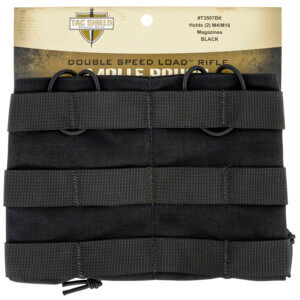 Tacshield T3507BK Speed Load Double Rifle Double 1000D Nylon MOLLE Tacshield T3507BK Speed Load Double Rifle Double 1000D Nylon MOLLE