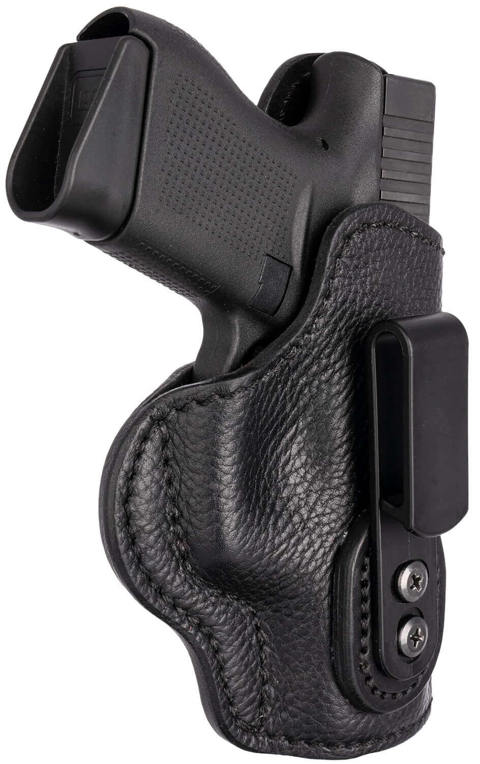 1791 Gunleather UCH3NSBR Ultra Custom IWB Size 03 Night Sky Black Leather Belt Clip Compatible w/Sig P365/Springfield Hellcat/Glock 42 Right Hand - Image 2