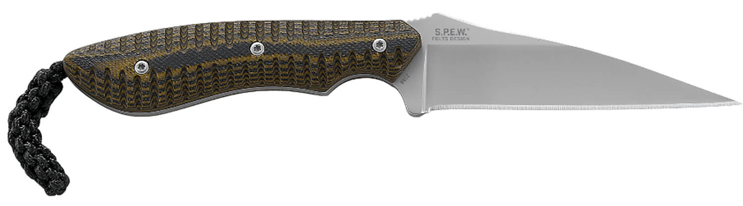 CRKT 2388 S.P.E.W. 3″ Fixed Wharncliffe Plain Bead Blasted Black/Brown Blade/G10 Black/Brown G10 Handle Includes Sheath CRKT 2388 S.P.E.W. 3″ Fixed Wharncliffe Plain Bead Blasted Black/Brown Blade/G10 Black/Brown G10 Handle Includes Sheath