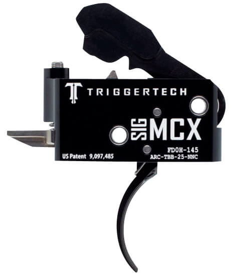 TriggerTech ARCTBB25NNF Adaptable Two-Stage Flat Trigger with 2.50-5 lbs Draw Weight & Black PVD Finish for Sig MCX TriggerTech ARCTBB25NNF Adaptable Two-Stage Flat Trigger with 2.50-5 lbs Draw Weight & Black PVD Finish for Sig MCX