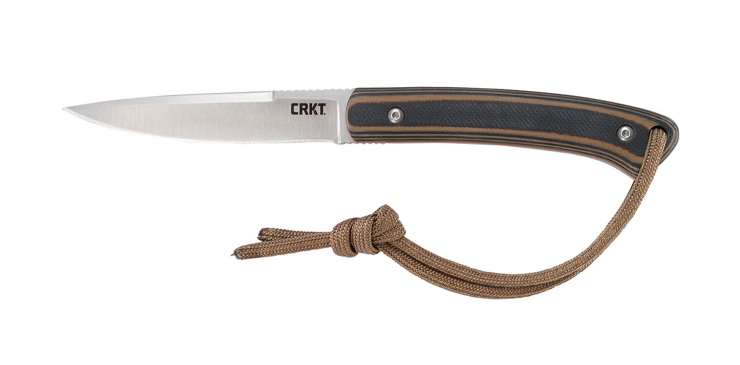 CRKT 2382 Biwa 3.02″ Fixed Plain Satin 8Cr13MoV SS Blade/Black/Brown G10 Handle Includes Lanyard/Sheath CRKT 2382 Biwa 3.02″ Fixed Plain Satin 8Cr13MoV SS Blade/Black/Brown G10 Handle Includes Lanyard/Sheath