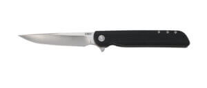 CRKT 3810 LCK + Large 3.62″ Folding Drop Point Plain Satin 8Cr13MoV SS Blade/ Black GRN Handle Includes Pocket Clip CRKT 3810 LCK + Large 3.62″ Folding Drop Point Plain Satin 8Cr13MoV SS Blade/ Black GRN Handle Includes Pocket Clip