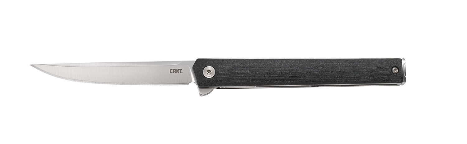 CRKT 7097 CEO 3.35″ Folding Plain Satin AUS-8A SS Blade/ Black GRN Handle Includes Pocket Clip CRKT 7097 CEO 3.35″ Folding Plain Satin AUS-8A SS Blade/ Black GRN Handle Includes Pocket Clip
