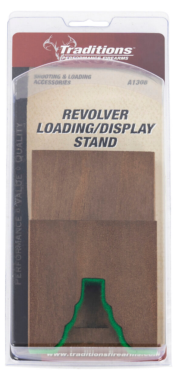 Traditions A1308  Display/Loading Stand Brown Black Powder Wood Multi Caliber